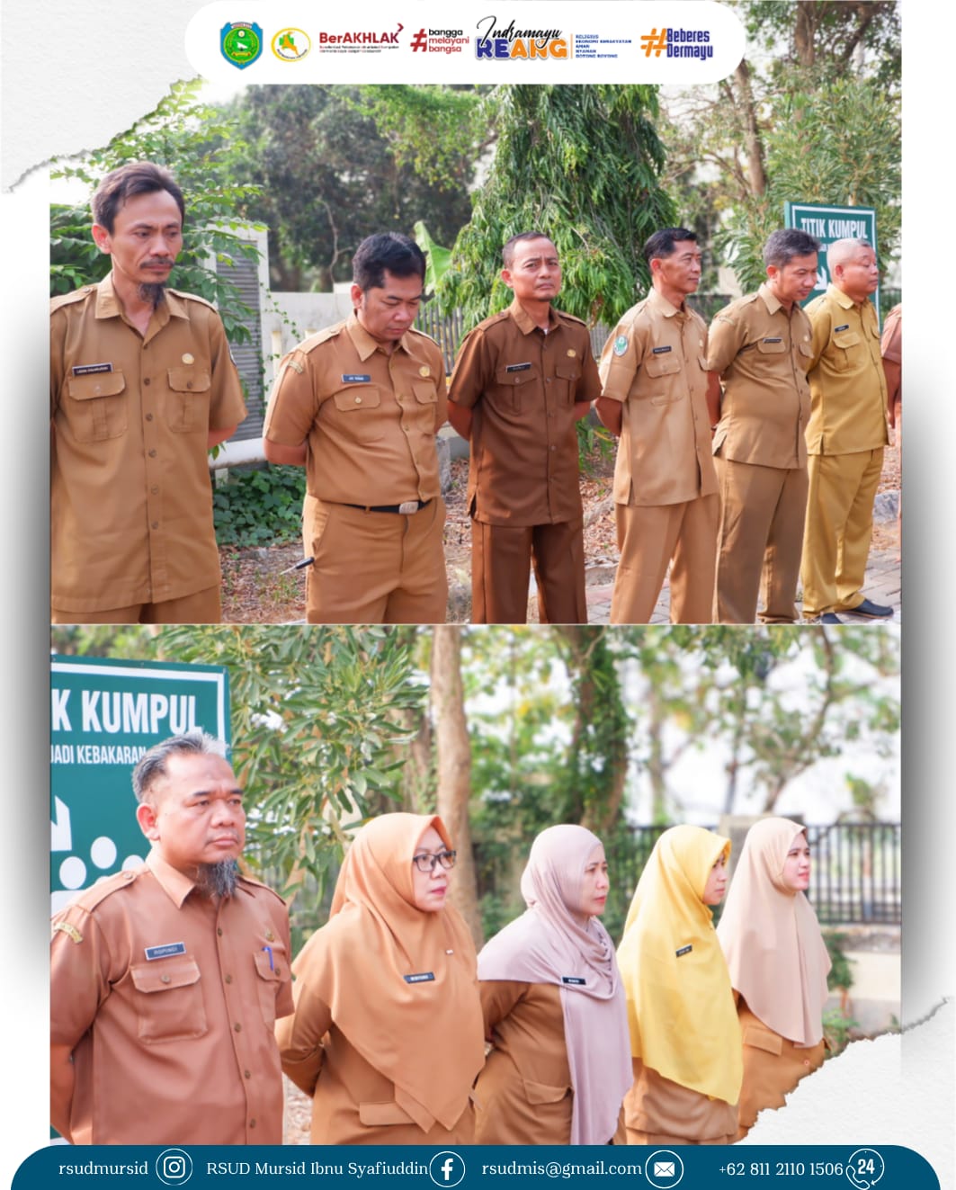 Dokumentasi Kegiatan Apel Pagi