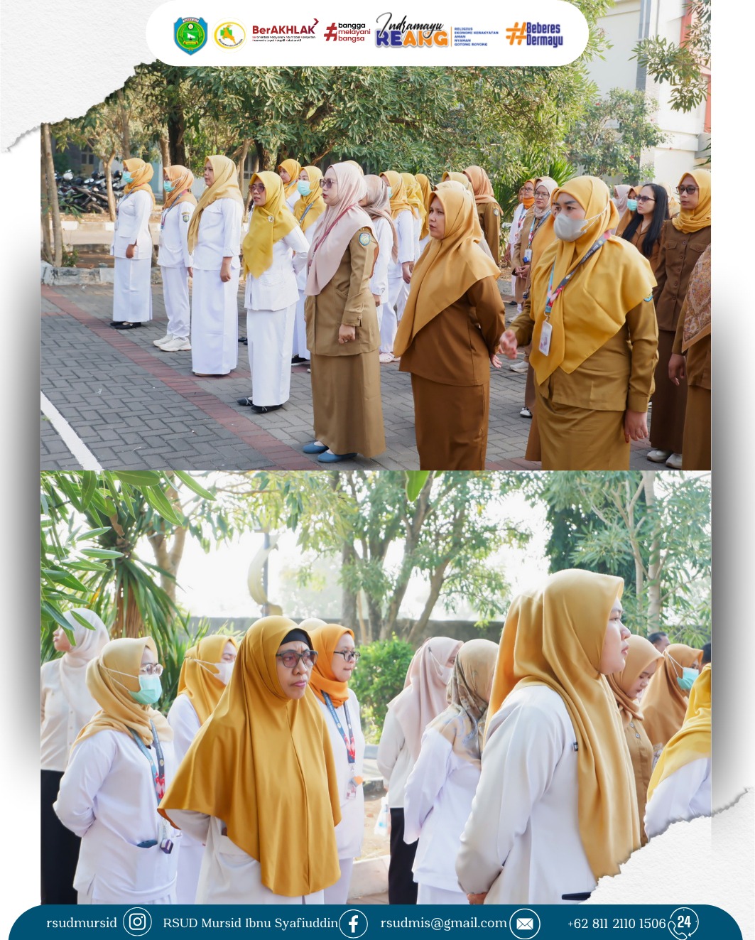 Dokumentasi Kegiatan Apel Pagi
