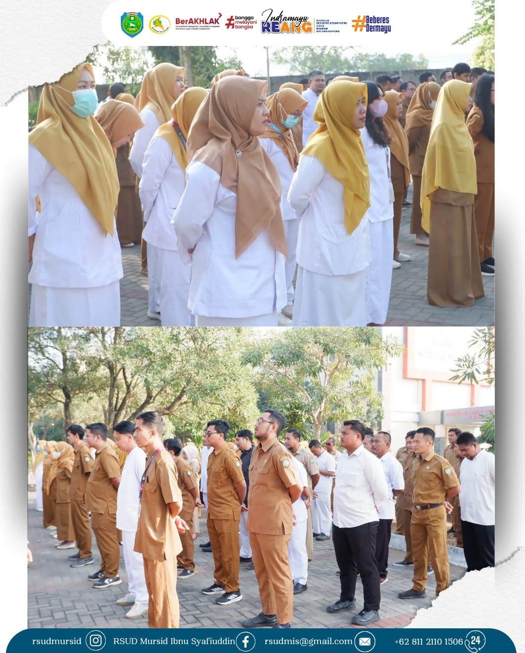 Dokumentasi Kegiatan Apel Pagi