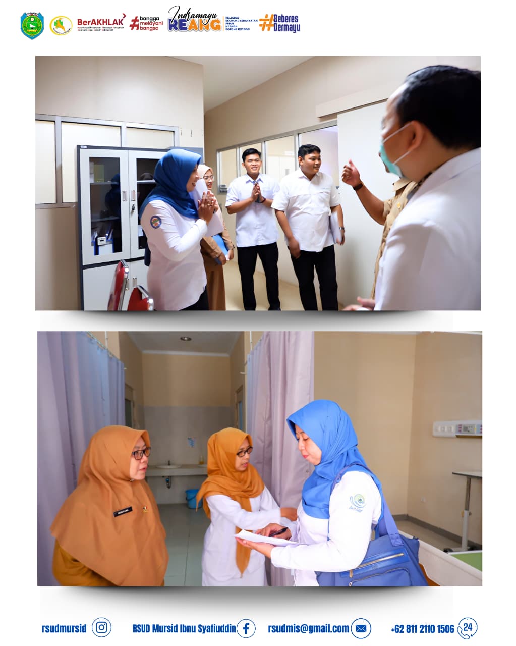 KREDENSIAL PENAMBAHAN TEMPAT TIDUR DAN PELAYANAN BANK DARAH OLEH BPJS KESEHATAN KC CIREBON