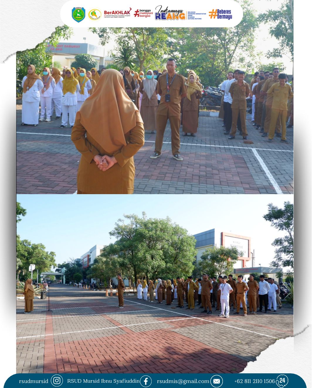 Dokumentasi Kegiatan Apel Pagi