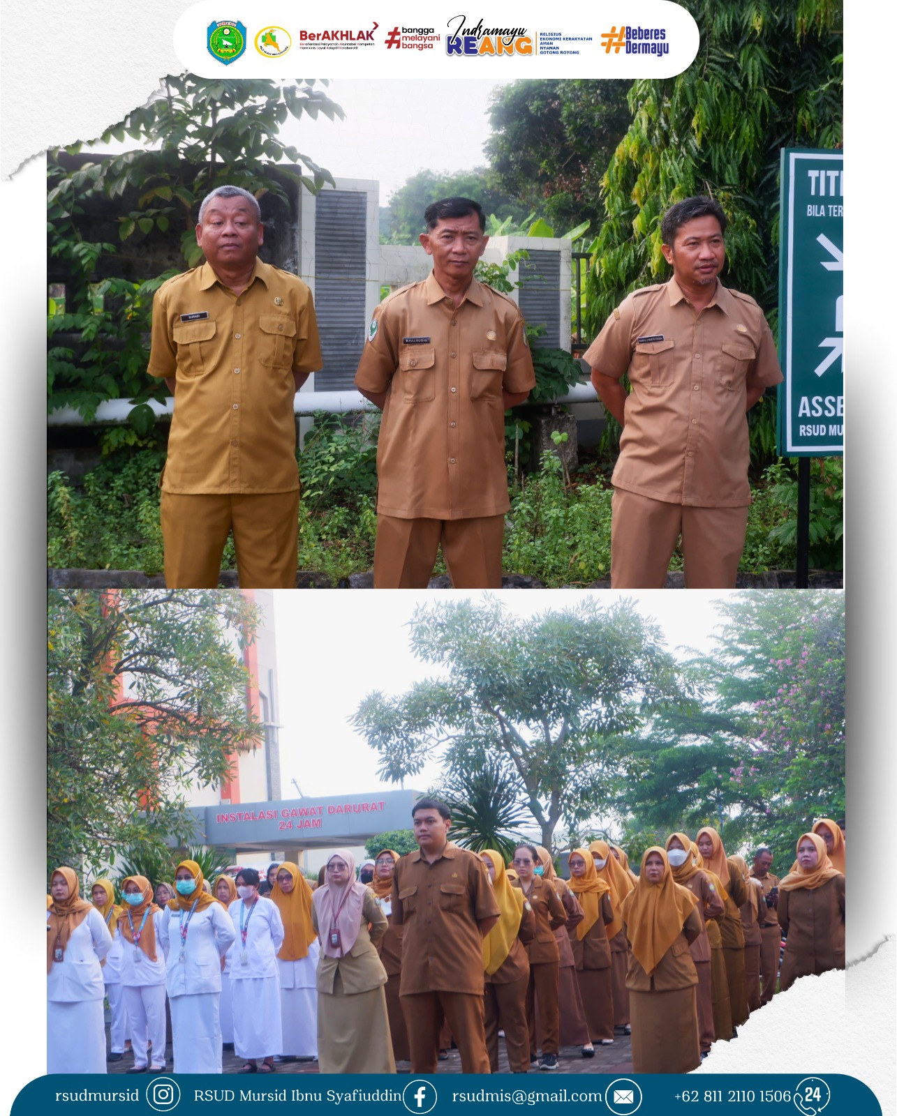 Dokumentasi Kegiatan Apel Pagi