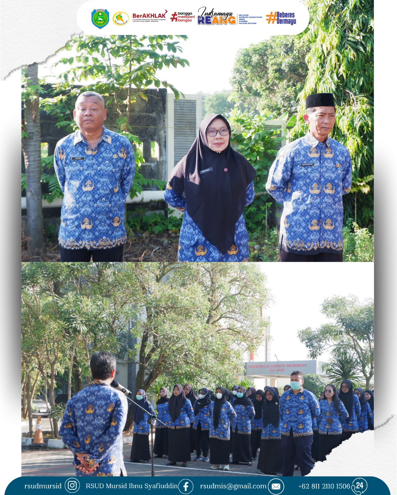 Dokumentasi Kegiatan Apel Pagi
