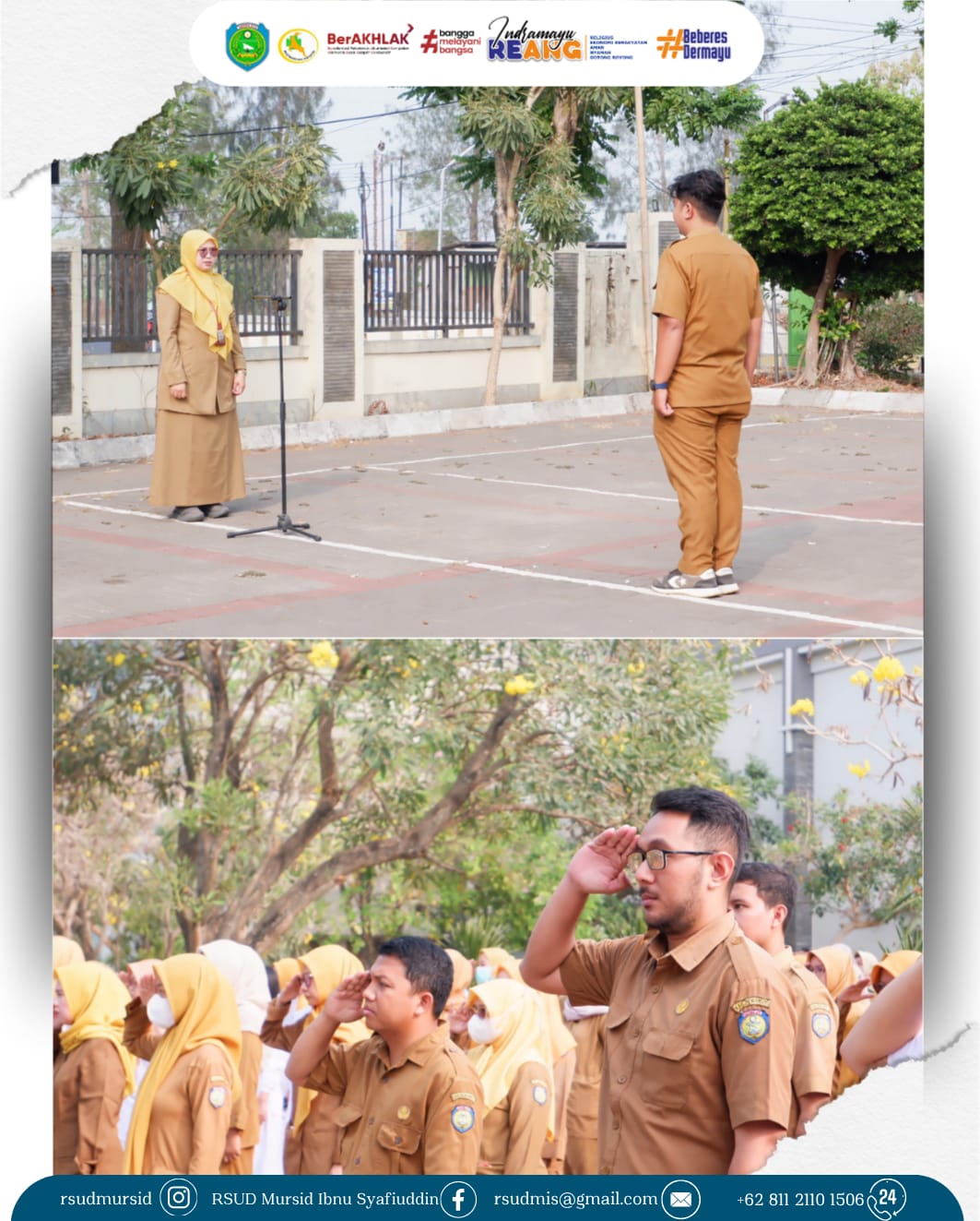 Dokumentasi Kegiatan Apel Pagi