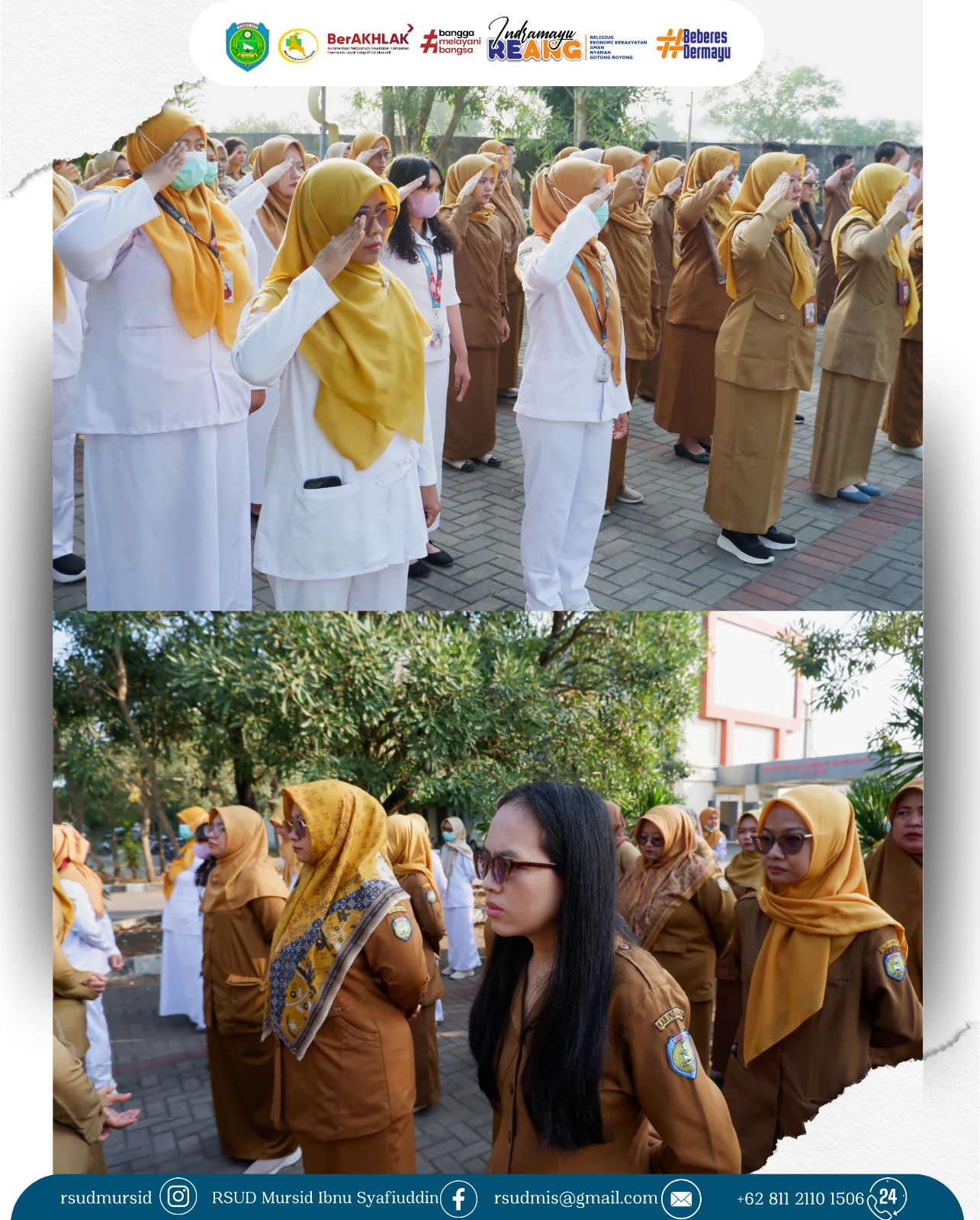 Dokumentasi Kegiatan Apel Pagi