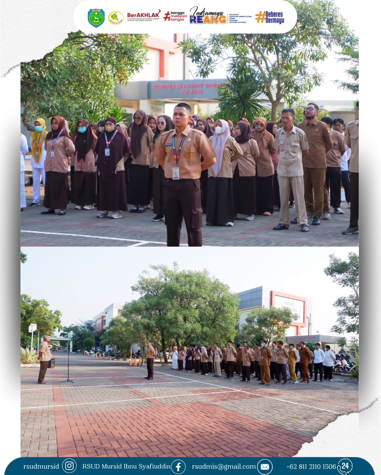 Dokumentasi Kegiatan Apel Pagi