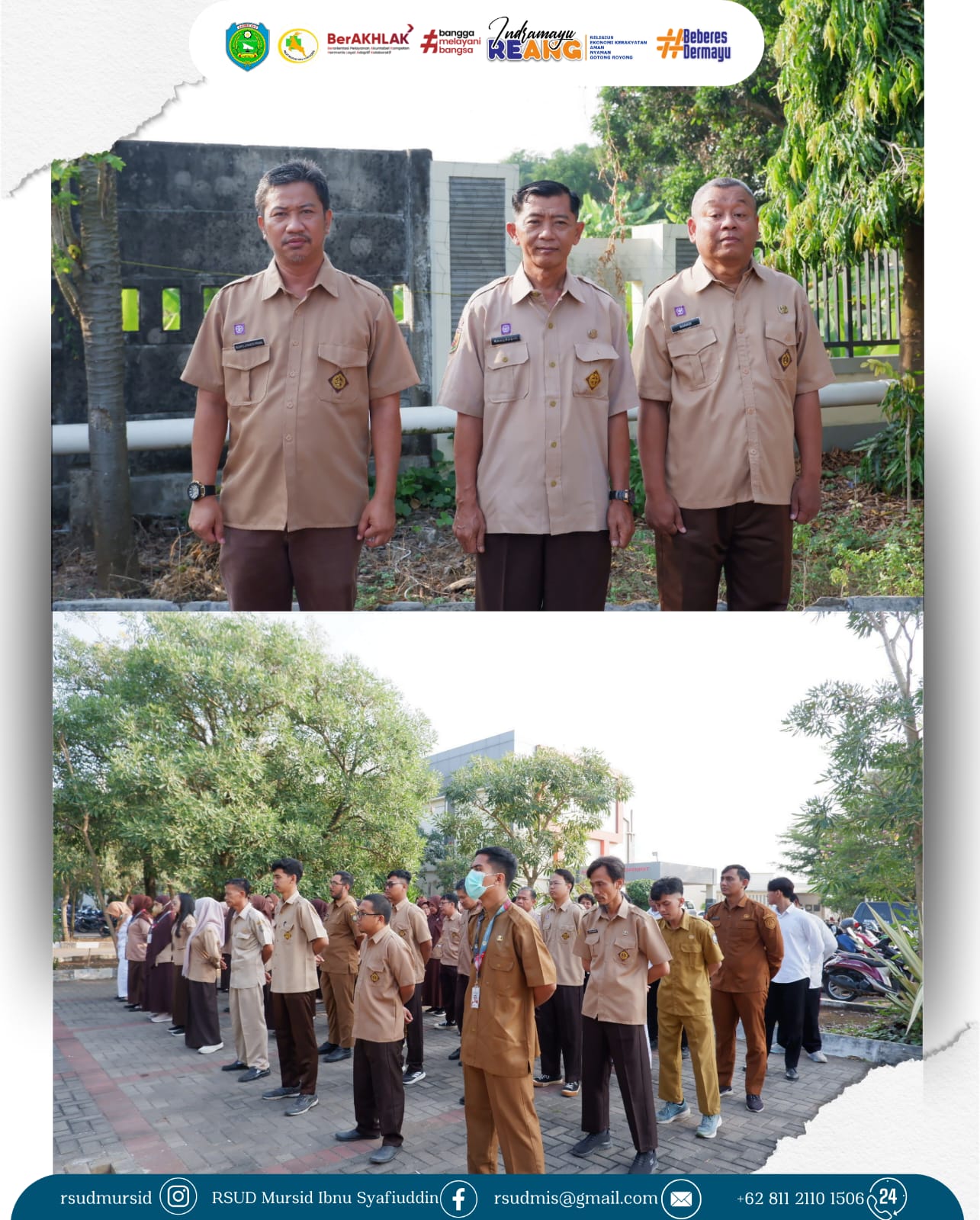 Dokumentasi Kegiatan Apel Pagi