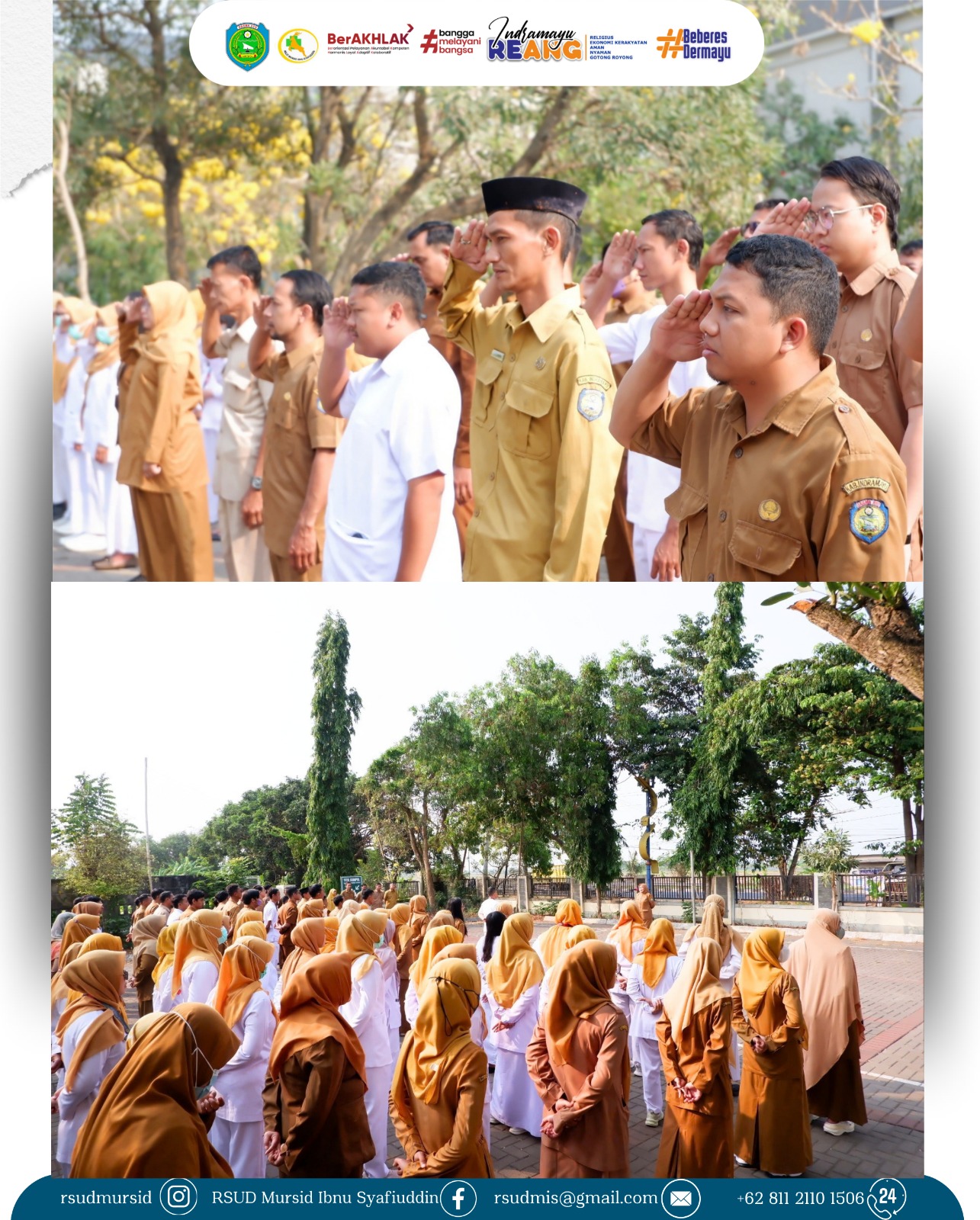 Dokumentasi Kegiatan Apel Pagi
