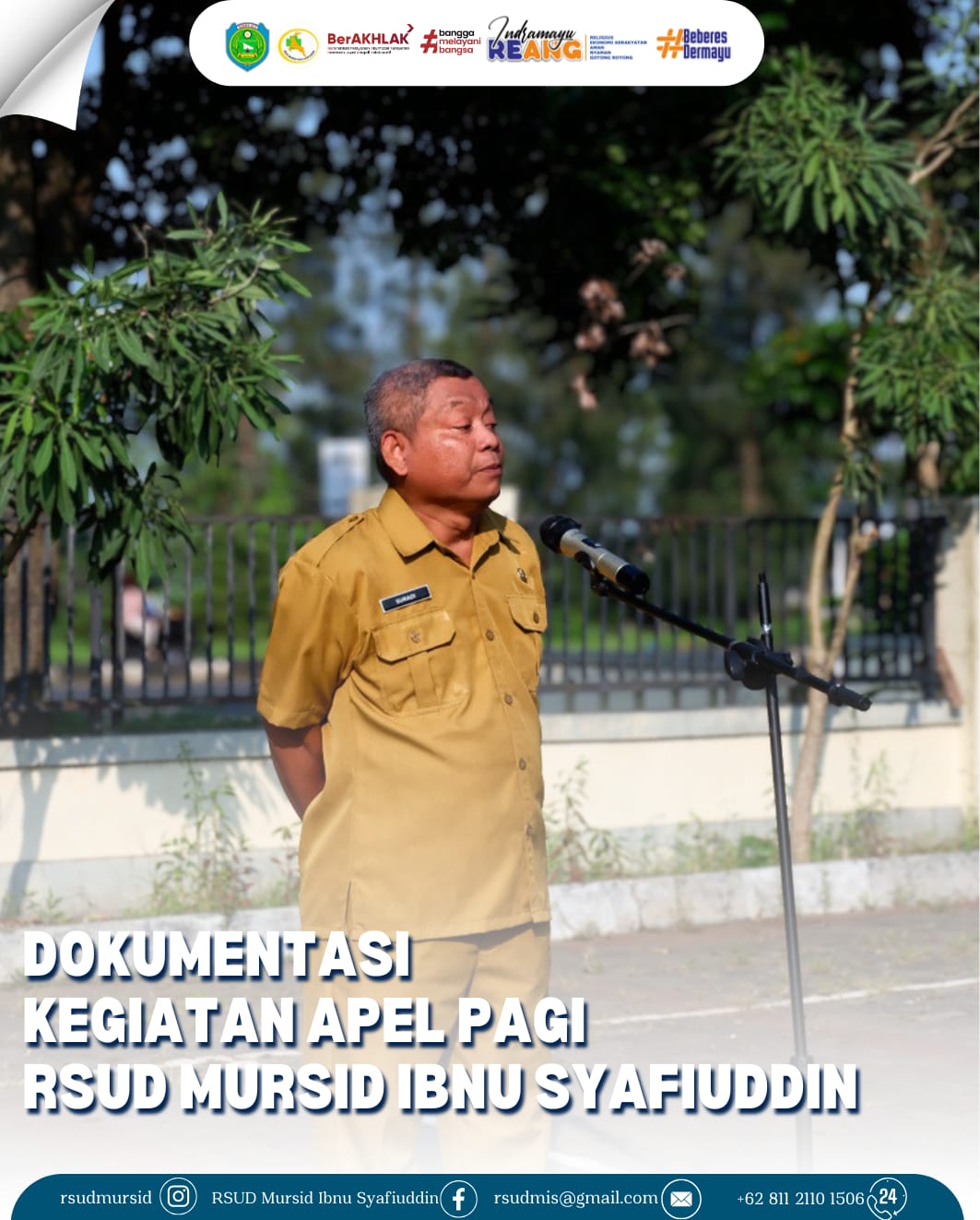 Dokumentasi Kegiatan Apel Pagi