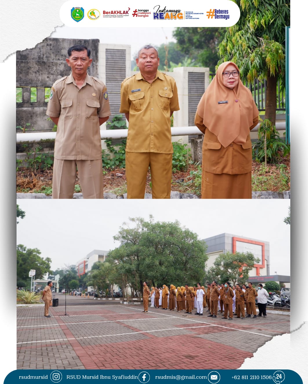 Dokumentasi Kegiatan Apel Pagi