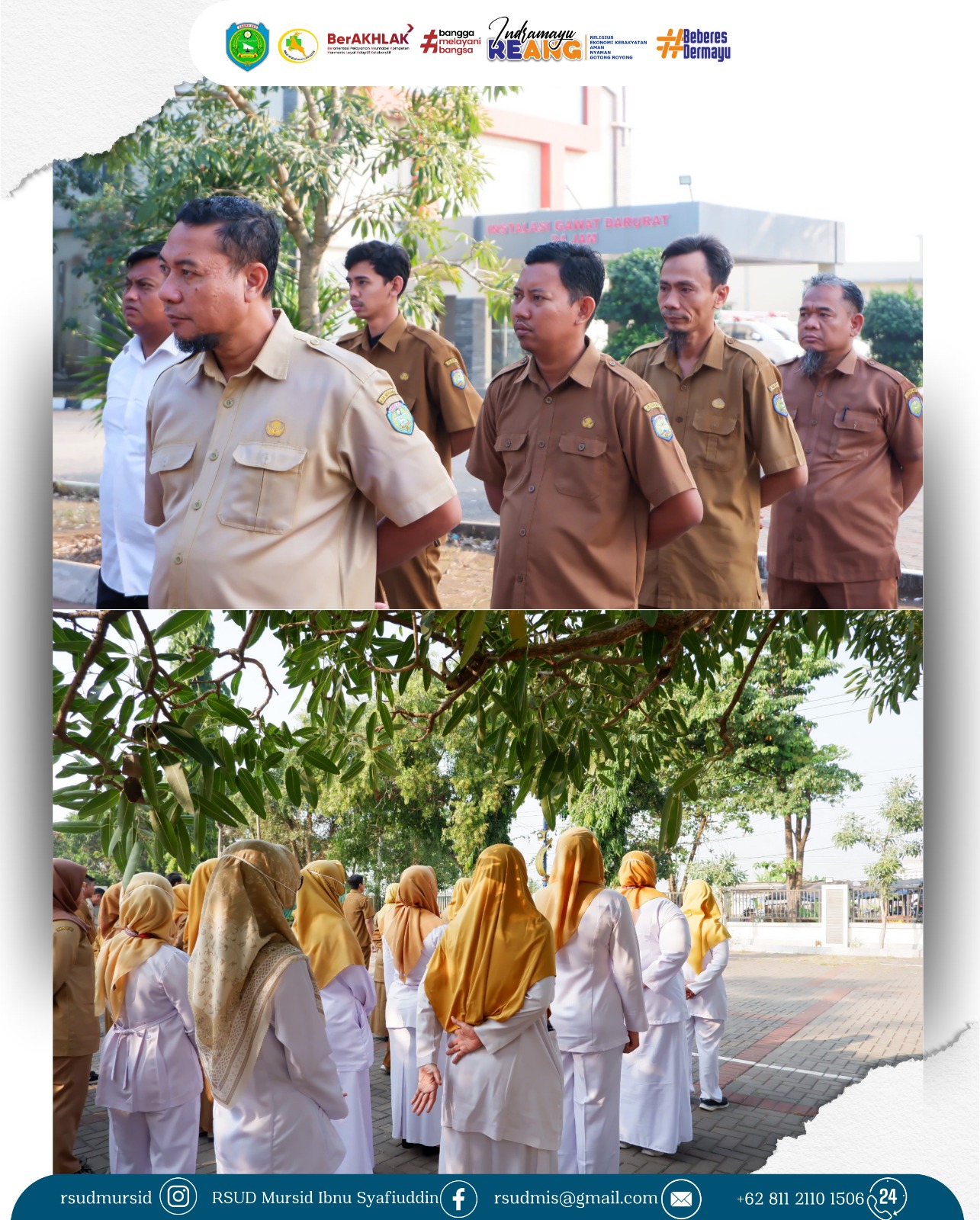 Dokumentasi Kegiatan Apel Pagi