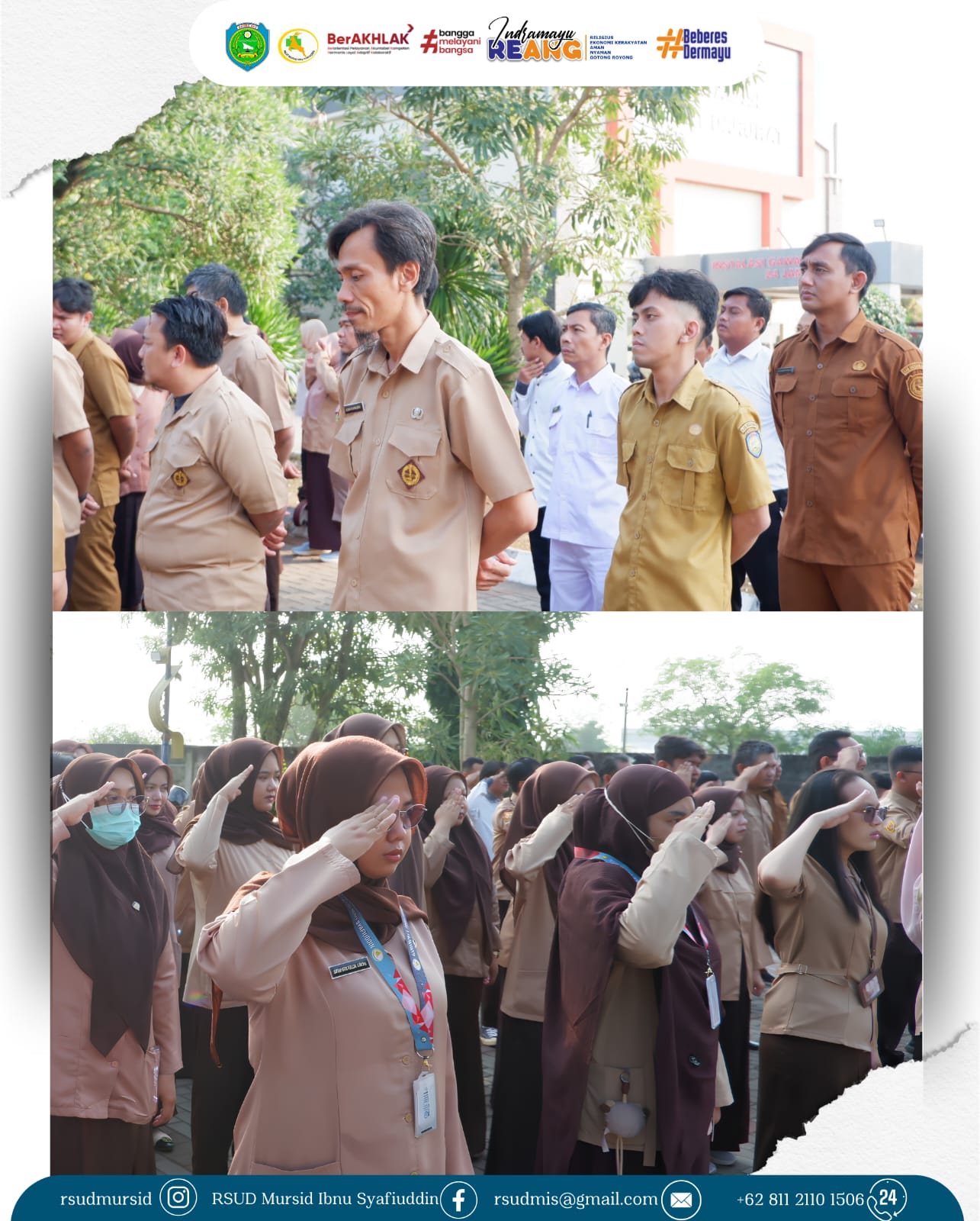 Dokumentasi Kegiatan Apel Pagi