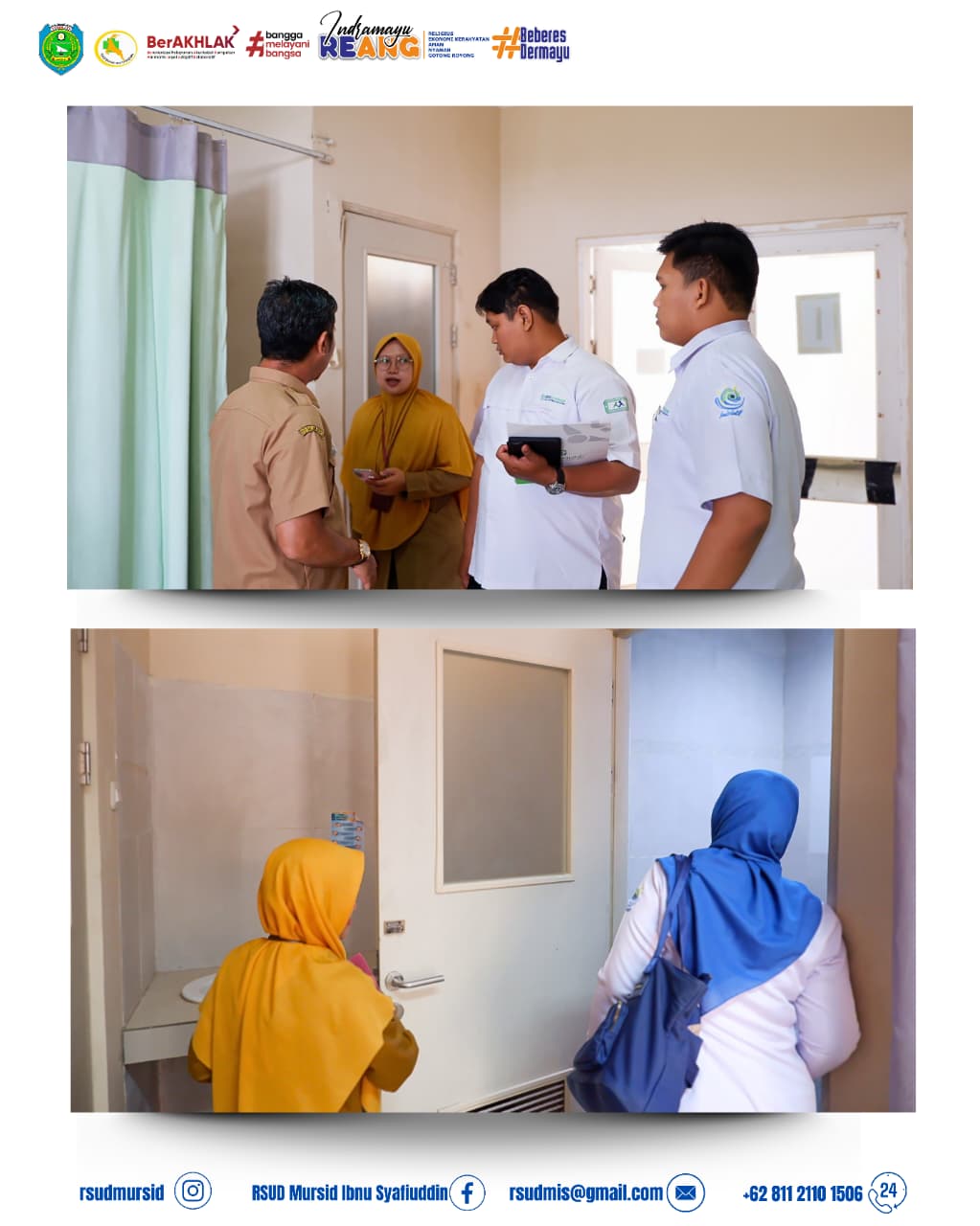 KREDENSIAL PENAMBAHAN TEMPAT TIDUR DAN PELAYANAN BANK DARAH OLEH BPJS KESEHATAN KC CIREBON