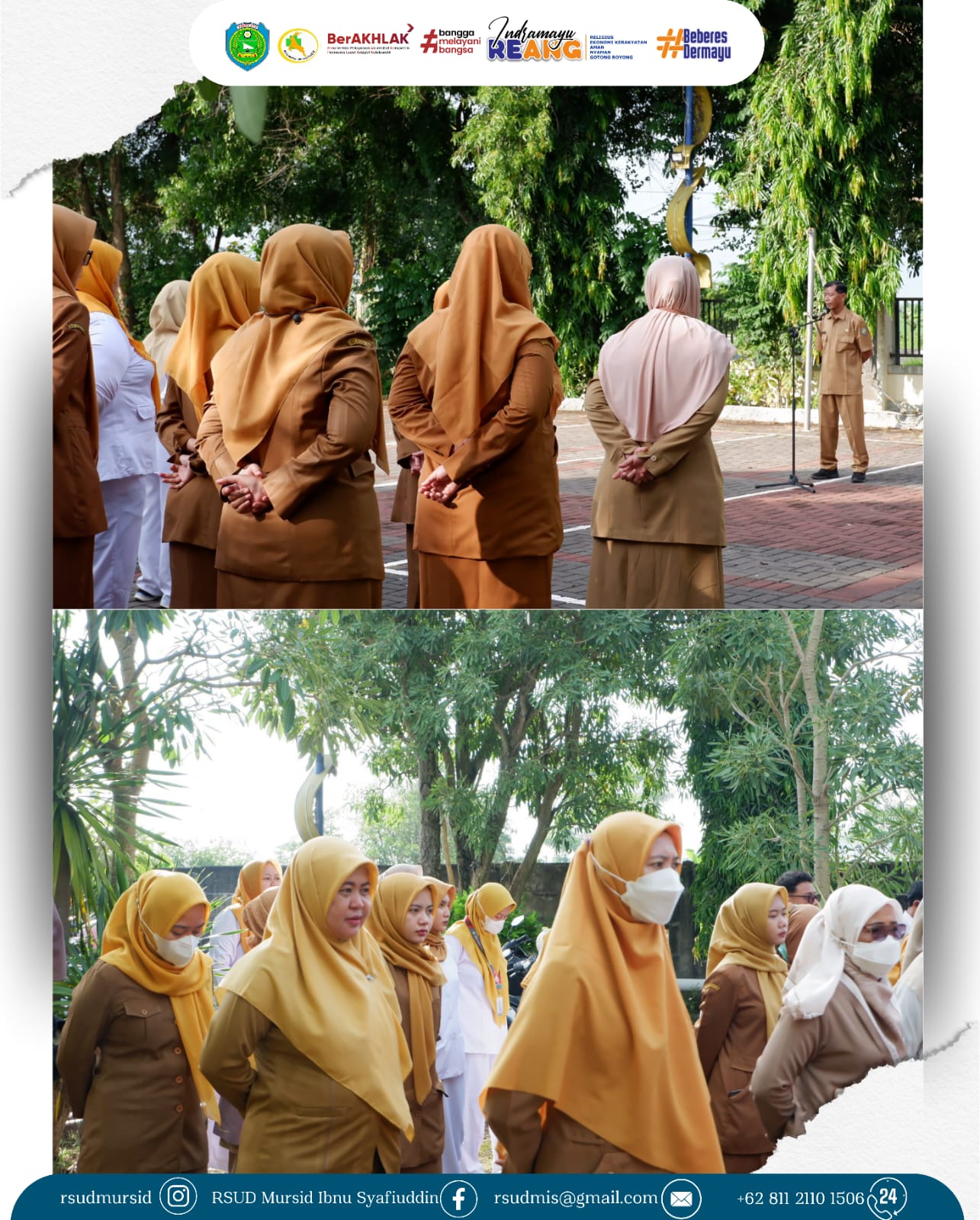 Dokumentasi Kegiatan Apel Pagi