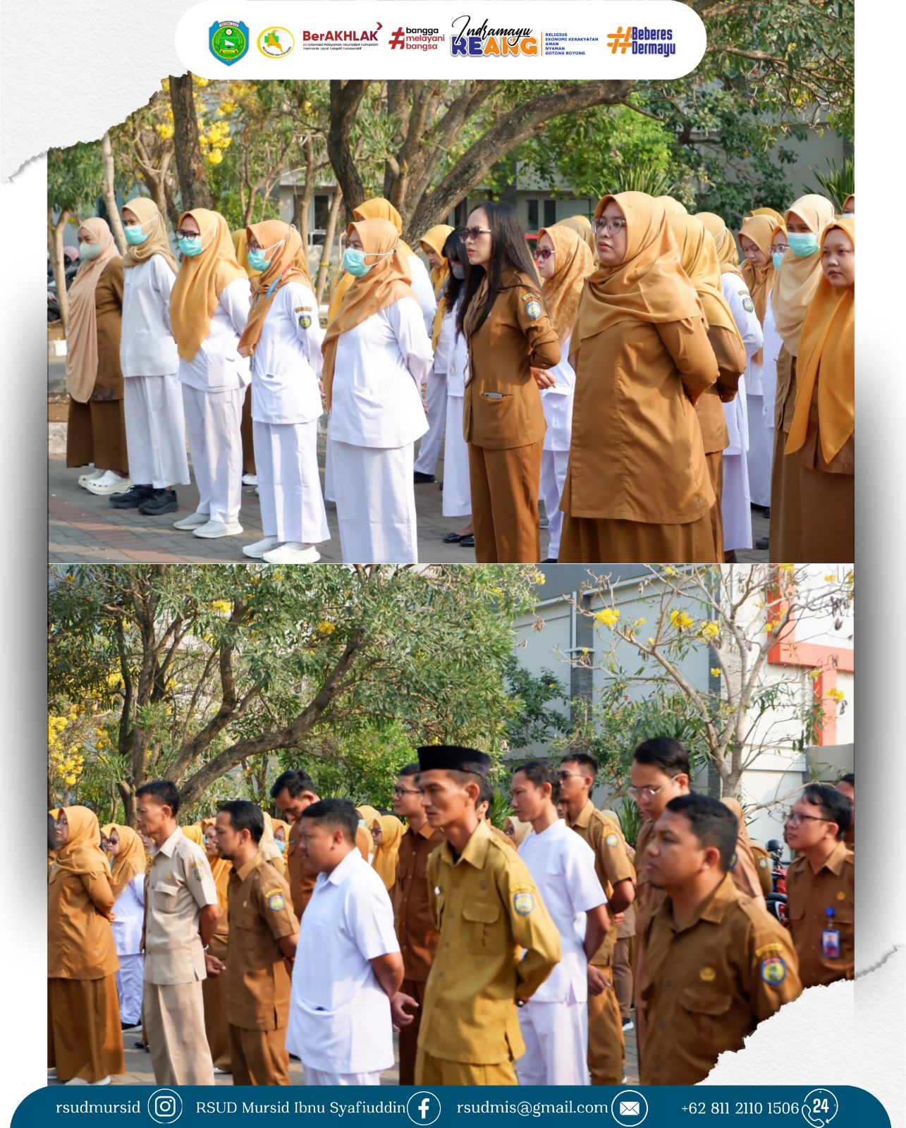 Dokumentasi Kegiatan Apel Pagi