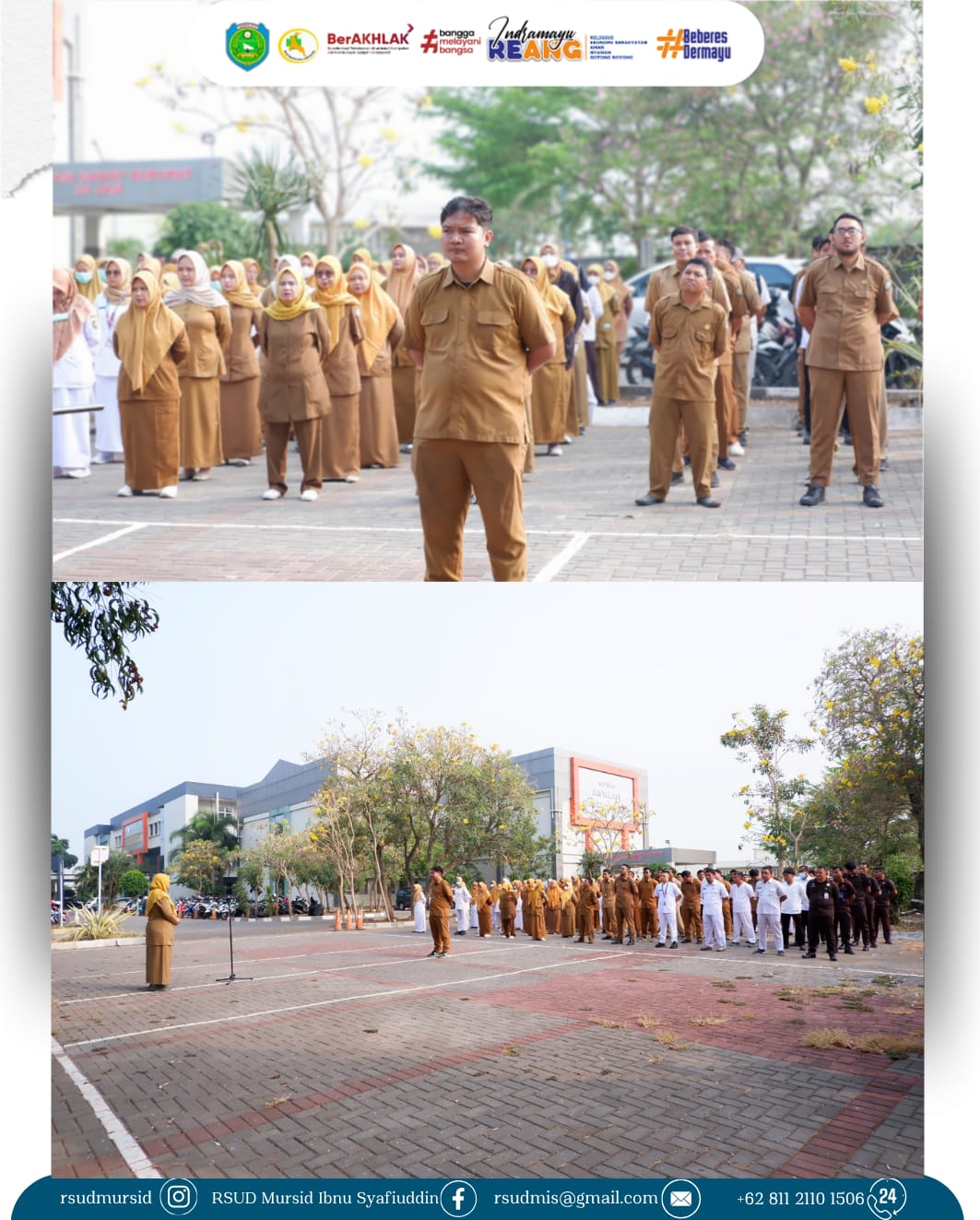 Dokumentasi Kegiatan Apel Pagi