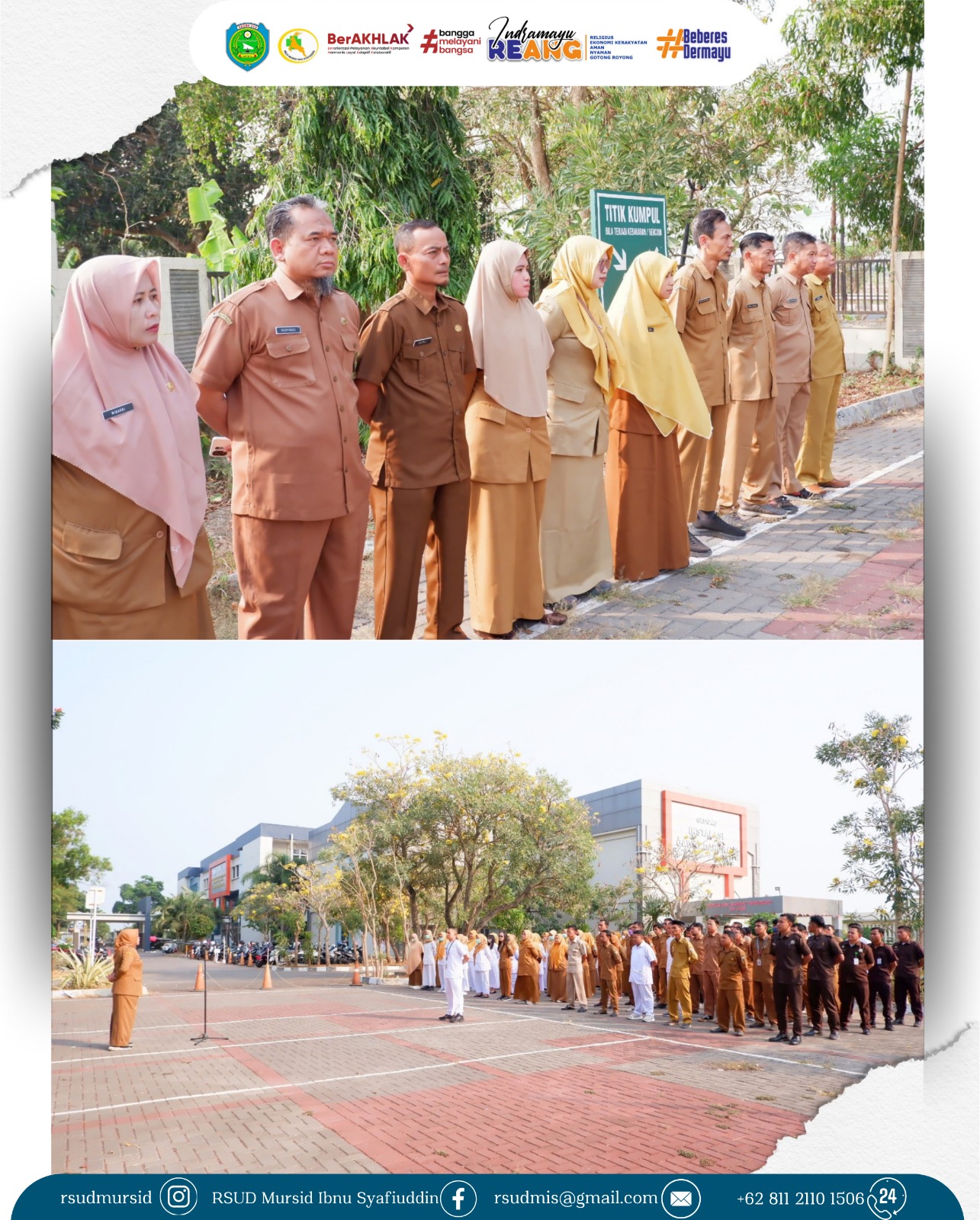 Dokumentasi Kegiatan Apel Pagi