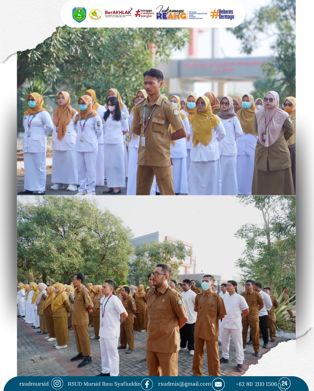 Dokumentasi Kegiatan Apel Pagi