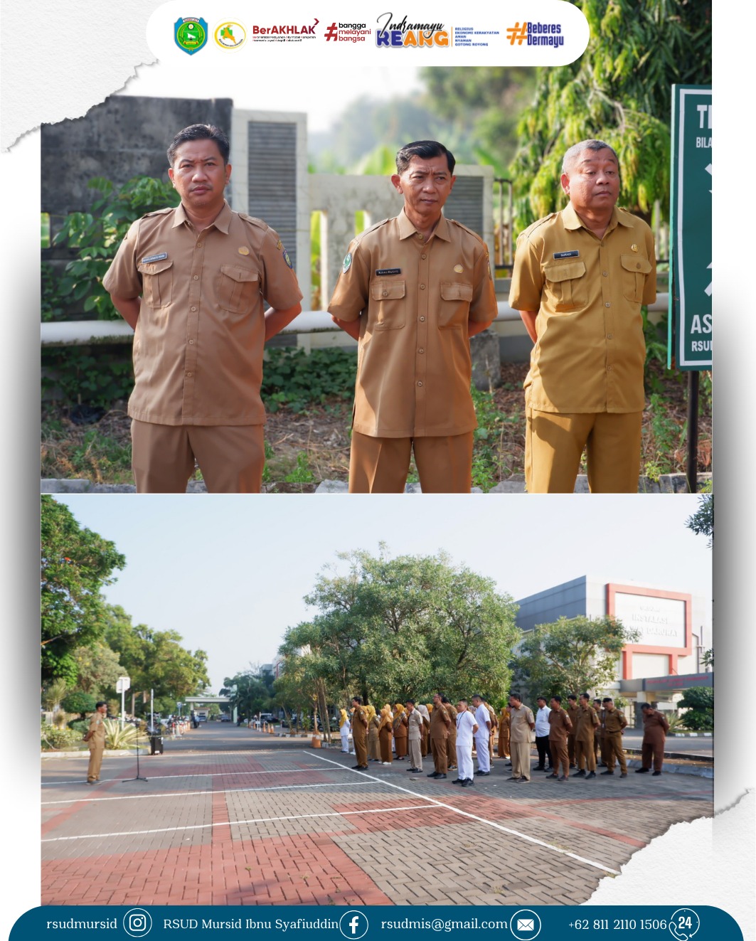 Dokumentasi Kegiatan Apel Pagi