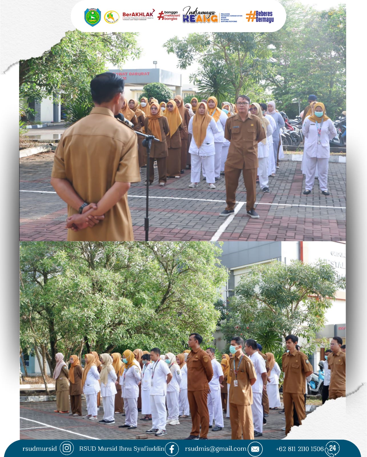 Dokumentasi Kegiatan Apel Pagi