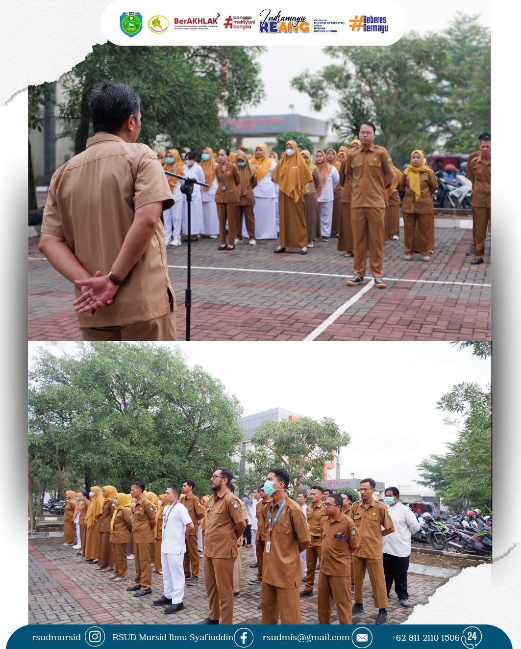 Dokumentasi Kegiatan Apel Pagi
