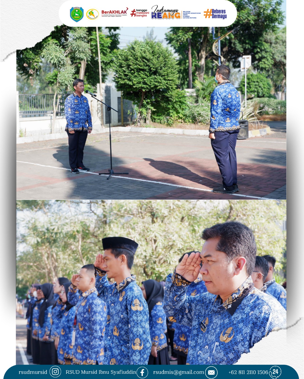 Dokumentasi Kegiatan Apel Pagi