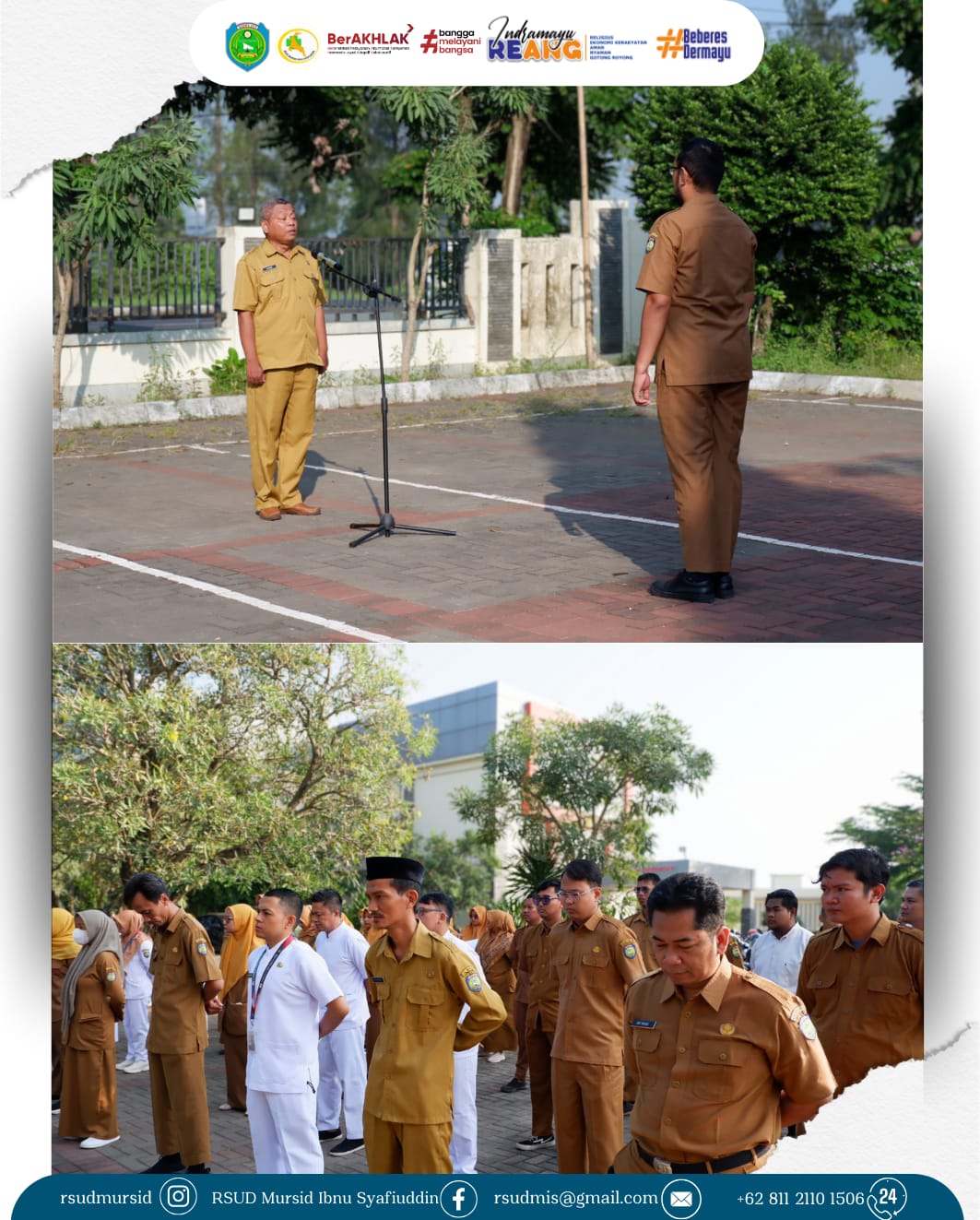 Dokumentasi Kegiatan Apel Pagi