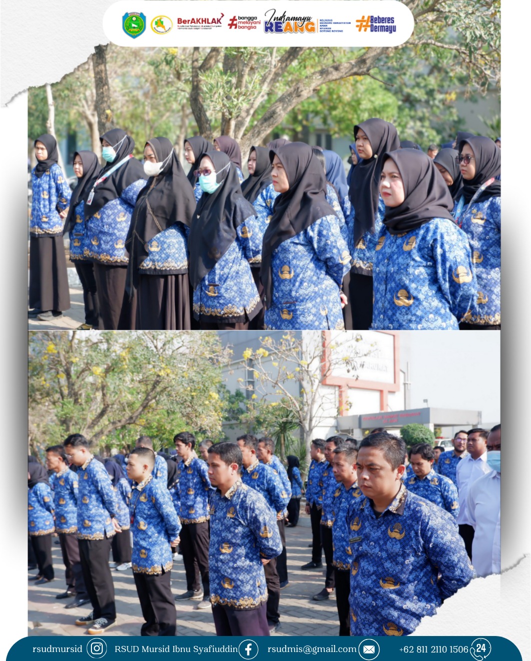 Dokumentasi Kegiatan Apel Pagi