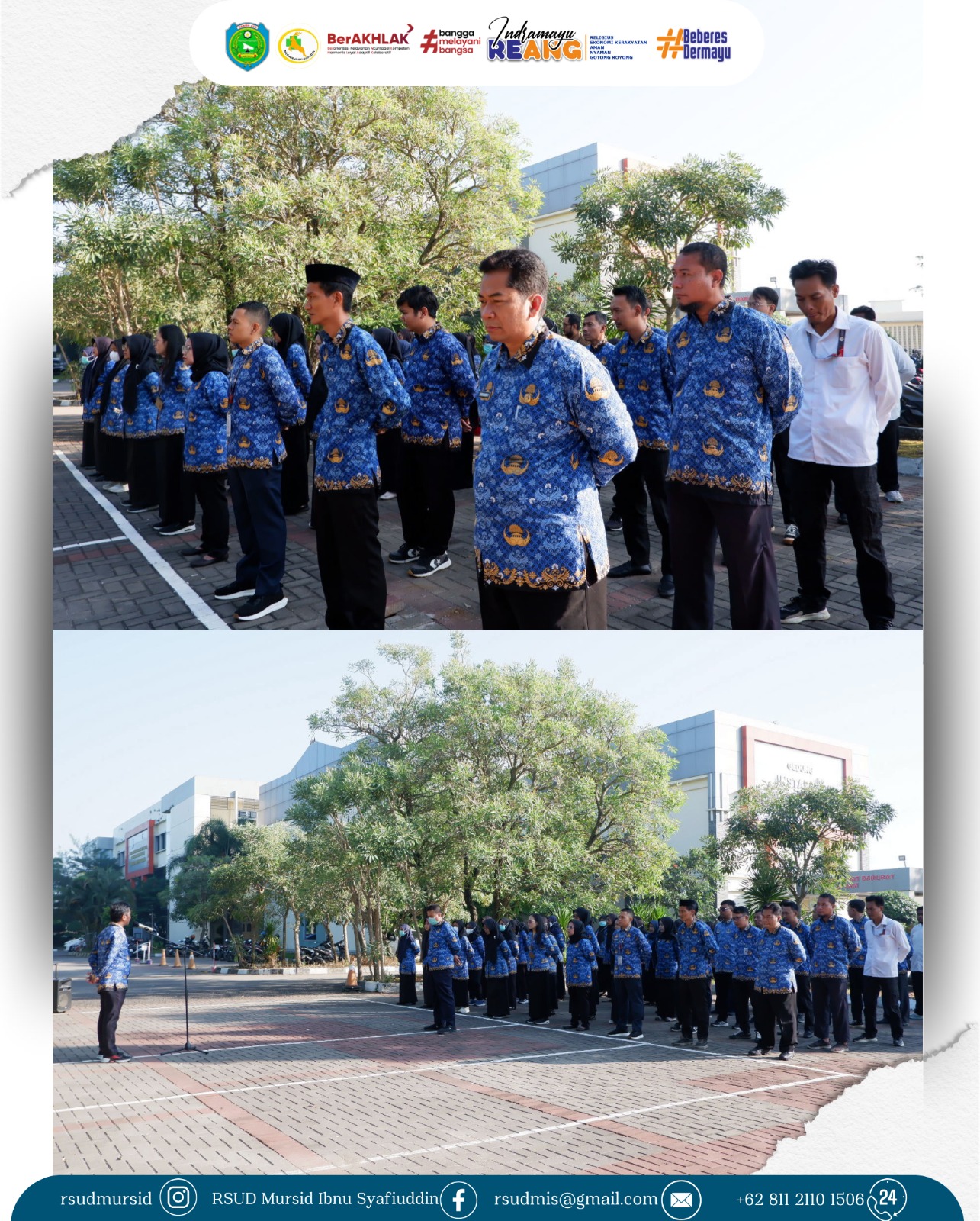Dokumentasi Kegiatan Apel Pagi