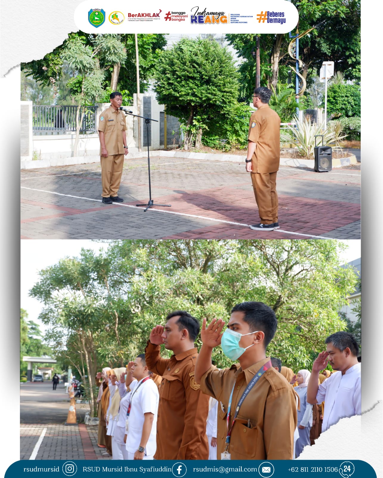Dokumentasi Kegiatan Apel Pagi