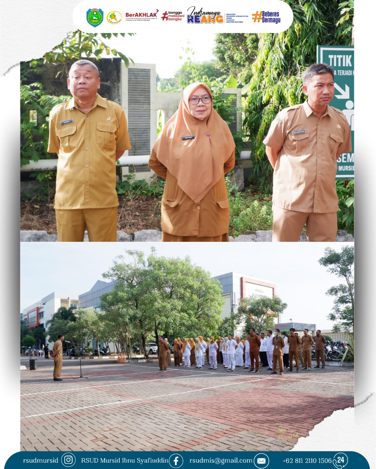 Dokumentasi Kegiatan Apel Pagi