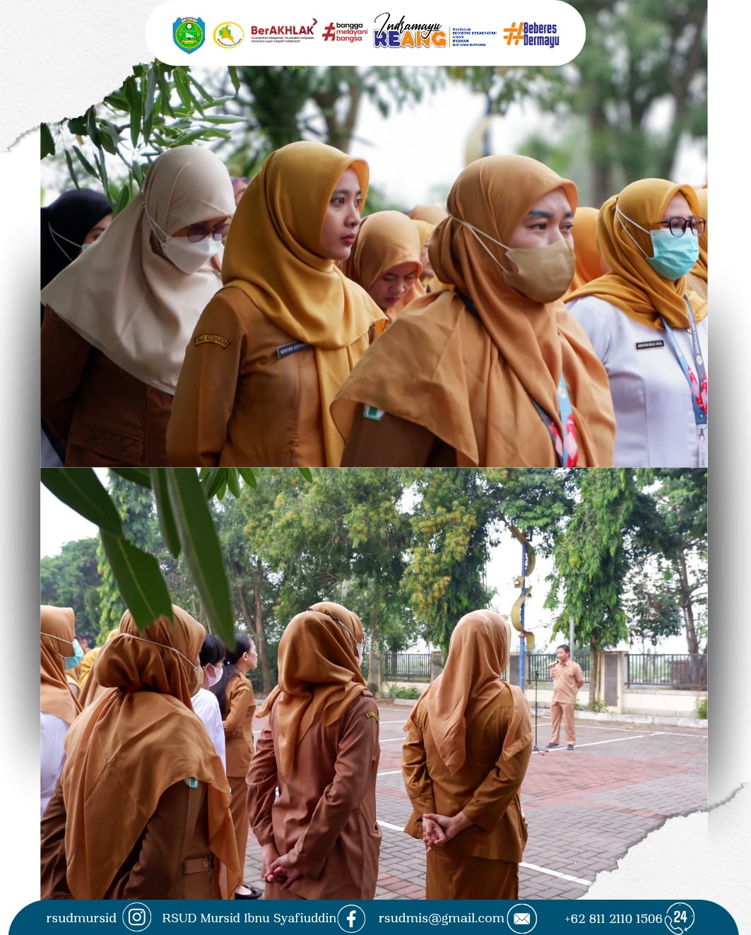 Dokumentasi Kegiatan Apel Pagi