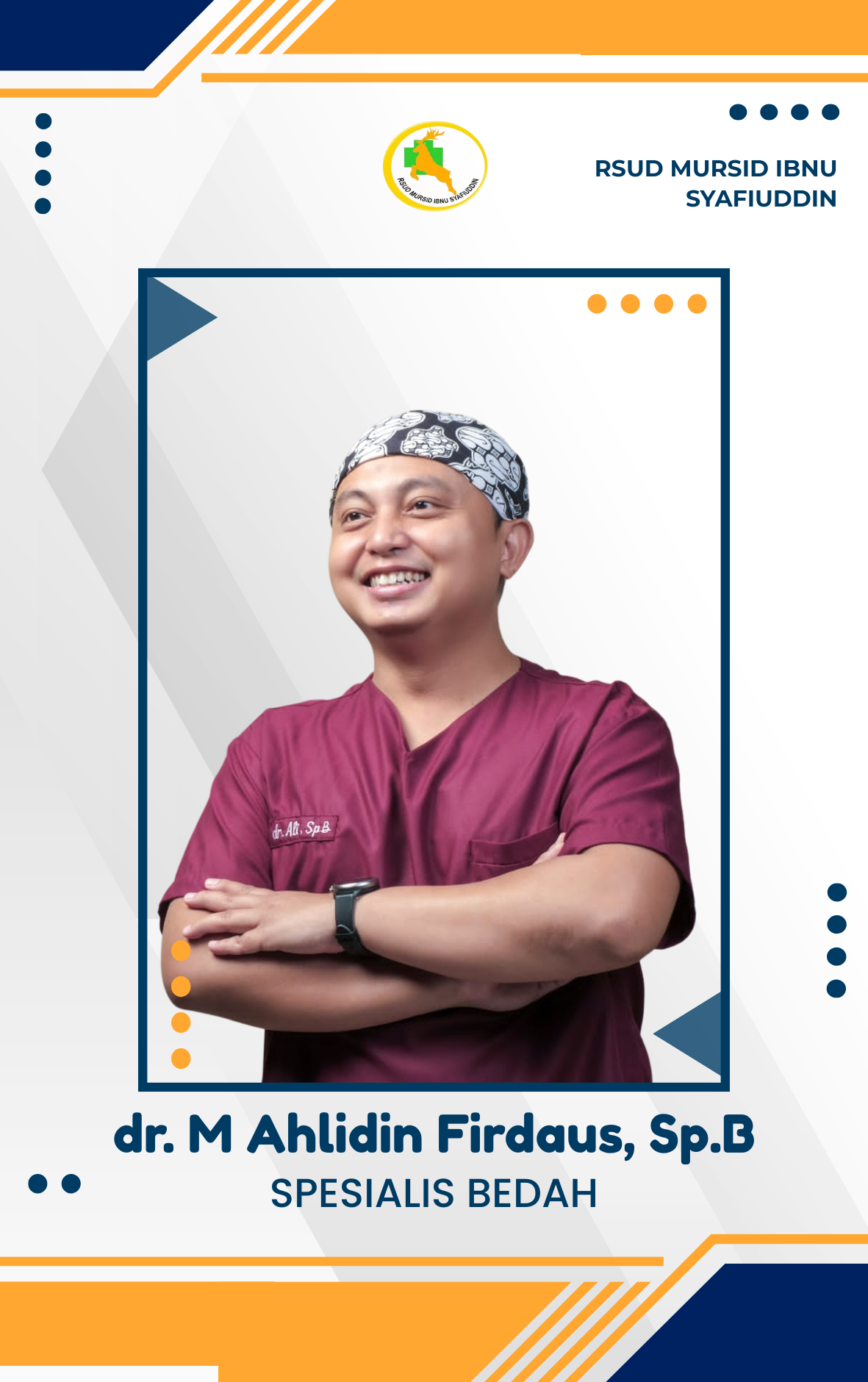dr. Ahlidin F, Sp.B